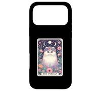 Carte de Tarot Amusante en Forme de Chat Le Persan pour Les Amoureux des Chatons Coque pour iPhone 17 Pro Max