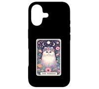 Carte de Tarot Amusante en Forme de Chat Le Persan pour Les Amoureux des Chatons Coque pour iPhone 17