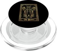 Carte de Tarot Amusante en Forme d'œufs de Lapin de Pâques pour Femmes, Hommes et Enfants PopSockets PopGrip pour MagSafe