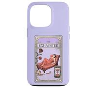 Carte de Tarot Amusante épuisée Coque pour iPhone 13 Pro