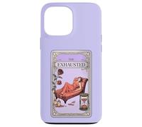 Carte de Tarot Amusante épuisée Coque pour iPhone 13 Pro Max