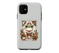 Carte de Tarot Astrologique Capricorne Zodiaque Grenouille Coque pour iPhone 11