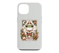 Carte de Tarot Astrologique Capricorne Zodiaque Grenouille Coque pour iPhone 13