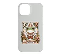 Carte de Tarot Astrologique Capricorne Zodiaque Grenouille Coque pour iPhone 14