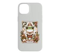 Carte de Tarot Astrologique Capricorne Zodiaque Grenouille Coque pour iPhone 14 Plus