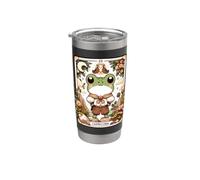 Carte de tarot astrologique Capricorne Zodiaque Grenouille Gobelet isotherme en acier inoxydable double paroi