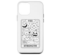 Carte de Tarot avec Citrouille Loup-Garou Coque pour iPhone 12 Mini