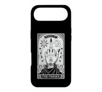 Carte de Tarot avec Doigt d'honneur - Astrologie antisociale grossière et Occulte Coque pour iPhone Air