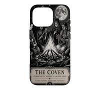 Carte de Tarot avec Inscription « Witches Alone We Seek Together We Witch » Coque pour iPhone 16 Pro