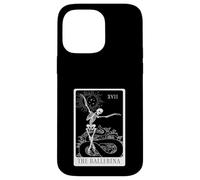 Carte de tarot Ballerine Squelette Danse Halloween Gothique Ballet Coque pour iPhone 14 Pro Max