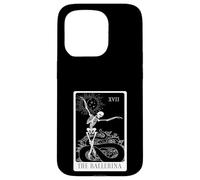 Carte de tarot Ballerine Squelette Danse Halloween Gothique Ballet Coque pour iPhone 15 Pro