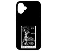 Carte de tarot Ballerine Squelette Danse Halloween Gothique Ballet Coque pour iPhone 16 Plus