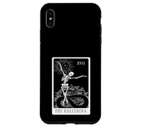 Carte de tarot Ballerine Squelette Danse Halloween Gothique Ballet Coque pour iPhone XS Max
