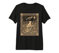Carte de Tarot cacatoès céleste Zodiac Dark Academia T-Shirt Haut de Gamme