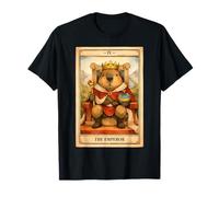 Carte de Tarot Capybara The Emperor Capy King pour garçons et Hommes T-Shirt