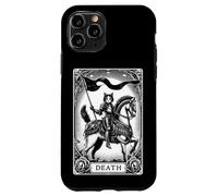 Carte de Tarot Cat The Death Arcana Dark Gothic Coque pour iPhone 11 Pro