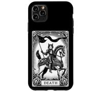 Carte de Tarot Cat The Death Arcana Dark Gothic Coque pour iPhone 11 Pro Max