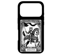 Carte de Tarot Cat The Death Arcana Dark Gothic Coque pour iPhone 17 Pro