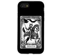 Carte de Tarot Cat The Death Arcana Dark Gothic Coque pour iPhone SE (2020) / 7/8