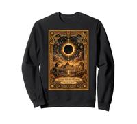 Carte de Tarot céleste Égypte Total Solar Eclipse 2 août 2027 Sweatshirt