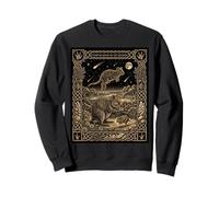 Carte de Tarot céleste Quokka Astronomie Mythe Sweatshirt