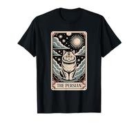 Carte de tarot chat Halloween le persan T-Shirt