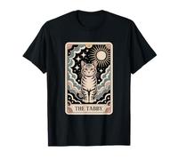 Carte de tarot chat Halloween le tabby T-Shirt