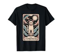 Carte de tarot chat Halloween The Tonkinese T-Shirt