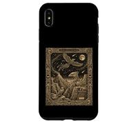 Carte de Tarot Constellation céleste phénix Coque pour iPhone XS Max