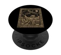 Carte de Tarot Constellation céleste phénix PopSockets PopGrip Adhésif