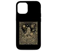 Carte de Tarot Constellation du Zodiaque Sphinx Coque pour iPhone 12/12 Pro