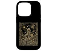 Carte de Tarot Constellation du Zodiaque Sphinx Coque pour iPhone 14 Pro