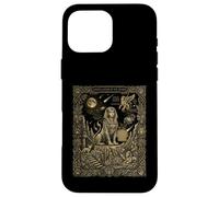 Carte de Tarot Constellation du Zodiaque Sphinx Coque pour iPhone 16 Pro Max