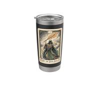Carte de tarot de baseball Hit The Dang Ball Gobelet isotherme en acier inoxydable double paroi