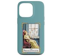 Carte de Tarot de Fiction Amusante The Procrastinator Coque pour iPhone 13 Pro