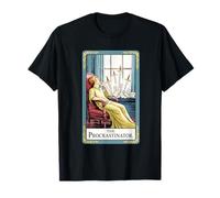 Carte de Tarot de Fiction Amusante The Procrastinator T-Shirt