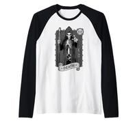 Carte de Tarot de la Mort Occulte Sombre Faucheuse Astrologie Manche Raglan
