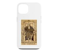 Carte de Tarot de l'Empereur Cartomancie Divination Top Coque pour iPhone 13