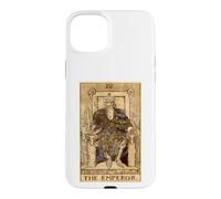 Carte de Tarot de l'Empereur Cartomancie Divination Top Coque pour iPhone 15 Plus