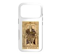 Carte de Tarot de l'Empereur Cartomancie Divination Top Coque pour iPhone 17 Pro
