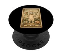 Carte de Tarot de Pâques drôle Lapin Bruh 67 Six Seven Meme PopSockets PopGrip Adhésif
