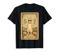 Carte de Tarot de Pâques drôle Lapin Bruh 67 Six Seven Meme T-Shirt