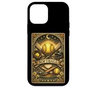 Carte de Tarot de Softball Vintage Mystique Sports Batte Magique Coque pour iPhone 12 Mini