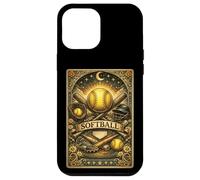 Carte de Tarot de Softball Vintage Mystique Sports Batte Magique Coque pour iPhone 12 Pro Max