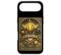 Carte de Tarot de Softball Vintage Mystique Sports Batte Magique Coque pour iPhone Air