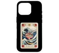 Carte de Tarot de Surf Ramen Bowl The Great Wave Off Kanagawa Coque pour iPhone 16 Pro