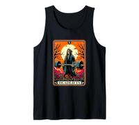 Carte de tarot d'horreur soulevé de terre The Death Gym Workout Halloween Débardeur
