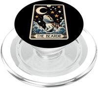 Carte de Tarot Dragon Barbu Beardie Mom Beardie Dad pour Homme et Femme PopSockets PopGrip pour MagSafe