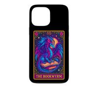 Carte de Tarot Dragon The Bookwyrm - Motif Dragon Pastel Coque pour iPhone 13 Pro Max