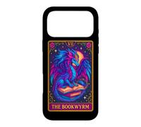 Carte de Tarot Dragon The Bookwyrm - Motif Dragon Pastel Coque pour iPhone 17 Pro Max